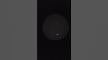 Attempting Astrophotography - Object of Interest at 50 second mark #Astrophotography #UAP #UFO