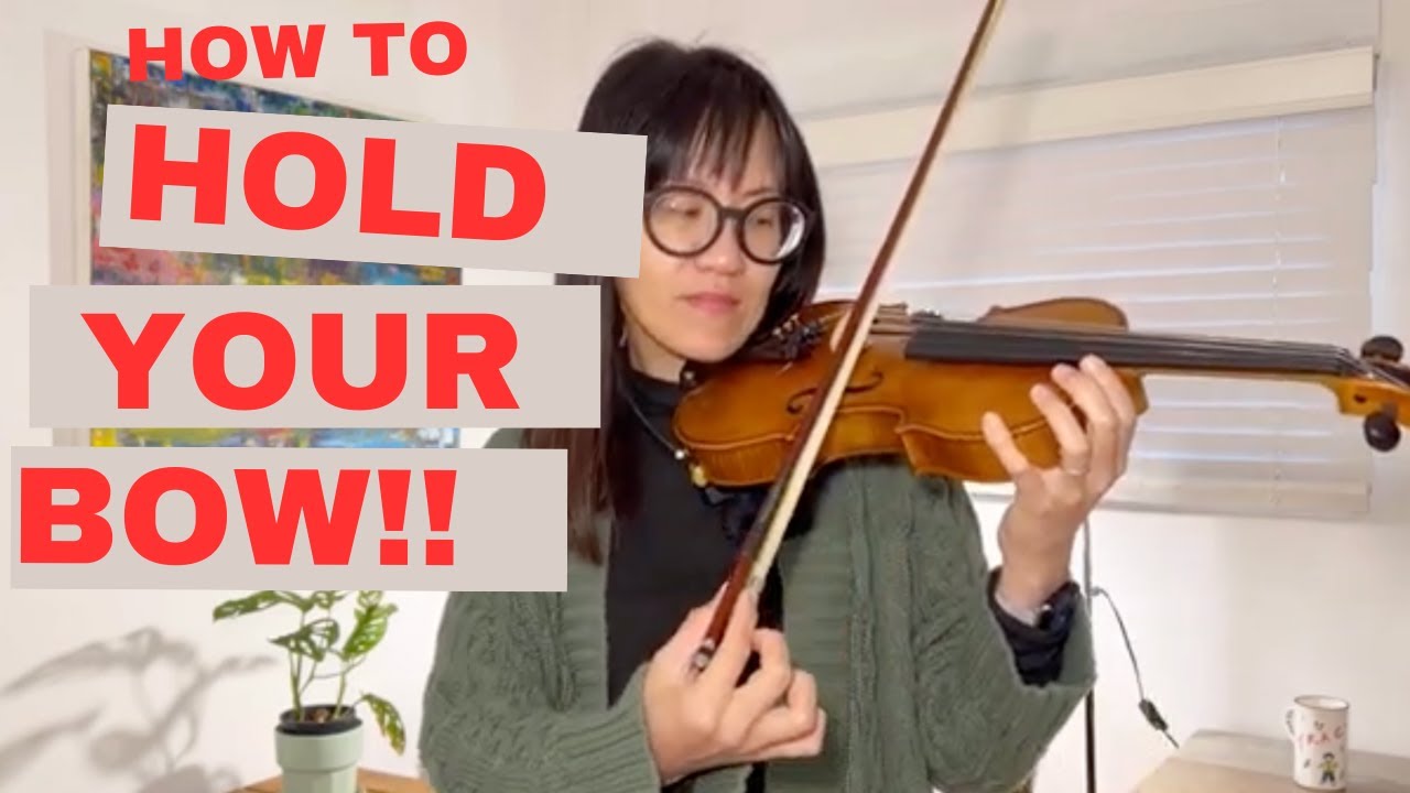 Beginner | Hold the bow | 初學 ｜ 握弓 - YouTube