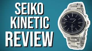 Is Seiko Kinetic Any Good? | Seiko Kinetic 5m62-0dg0 review - YouTube