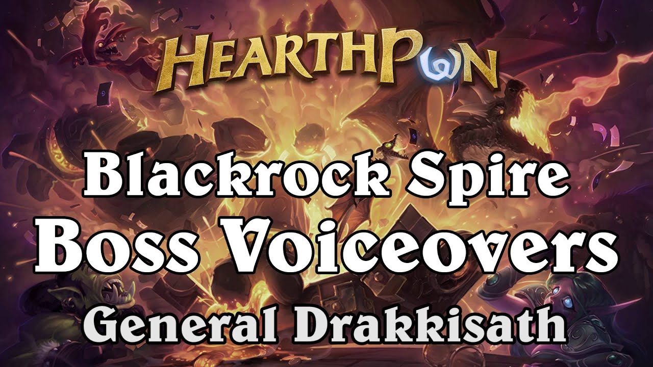 Blackrock Spire Boss Voiceovers - Blackrock Mountain