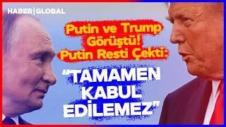 Saatler Süren Görüşme Putin Trumpa Resti Çekti \
