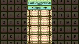 Fun and Challenging Word Search Puzzle: Find Your Way Through It! #wordsearch #wordpuzzle #wordgame