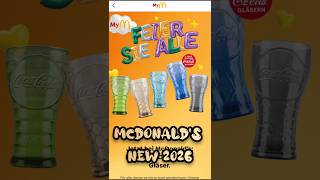 NEW McDonald's Coca Cola glasses 2026 / Neue McDonald's Coca Cola