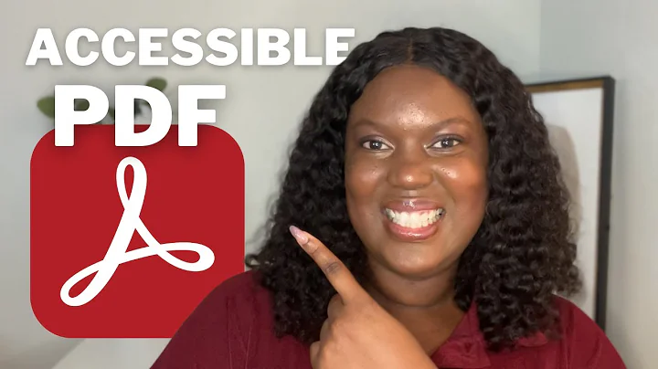 How to make a PDF accessible | Adobe Acrobat Tutorial