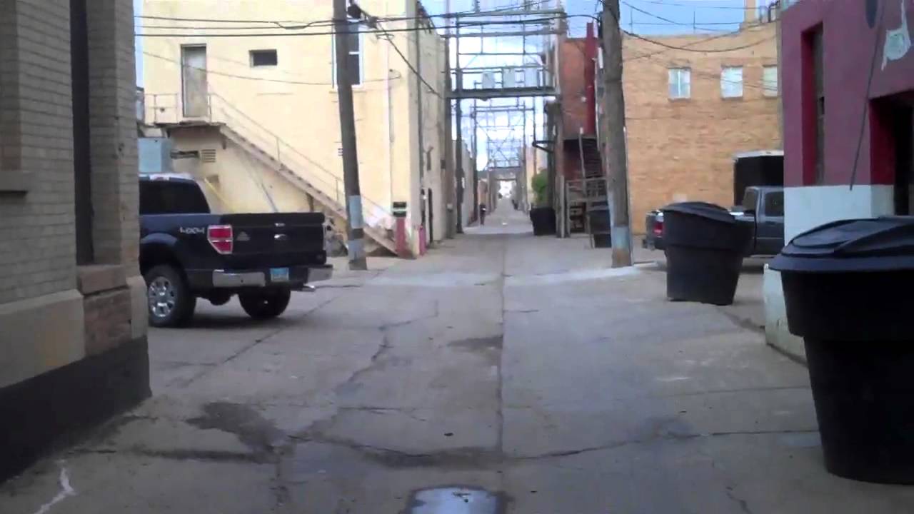 Alley Tour Downtown Dickinson ND YouTube