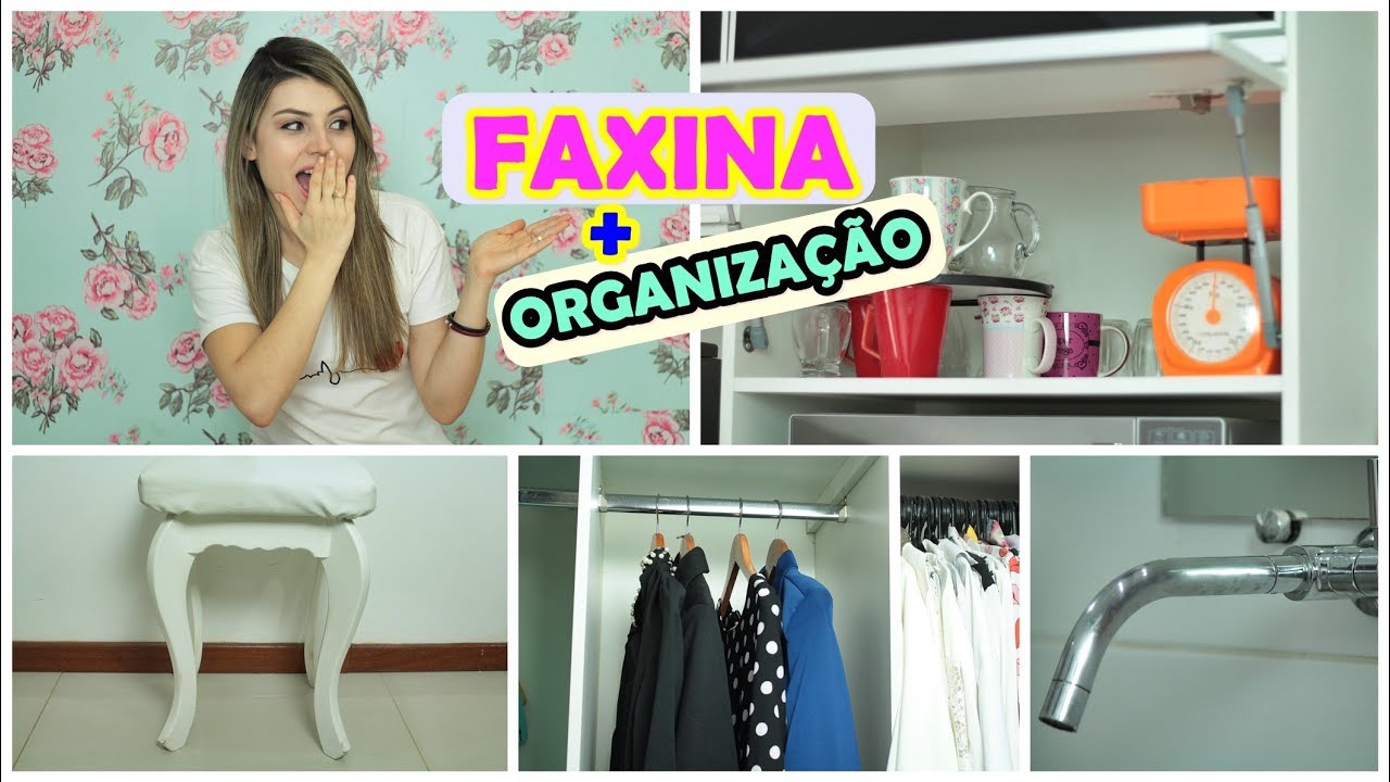 FAXINA E ORGANIZAÇÃO - TRUQUES QUE FACILITAM O DIA A DIA | Paloma Soares organização social