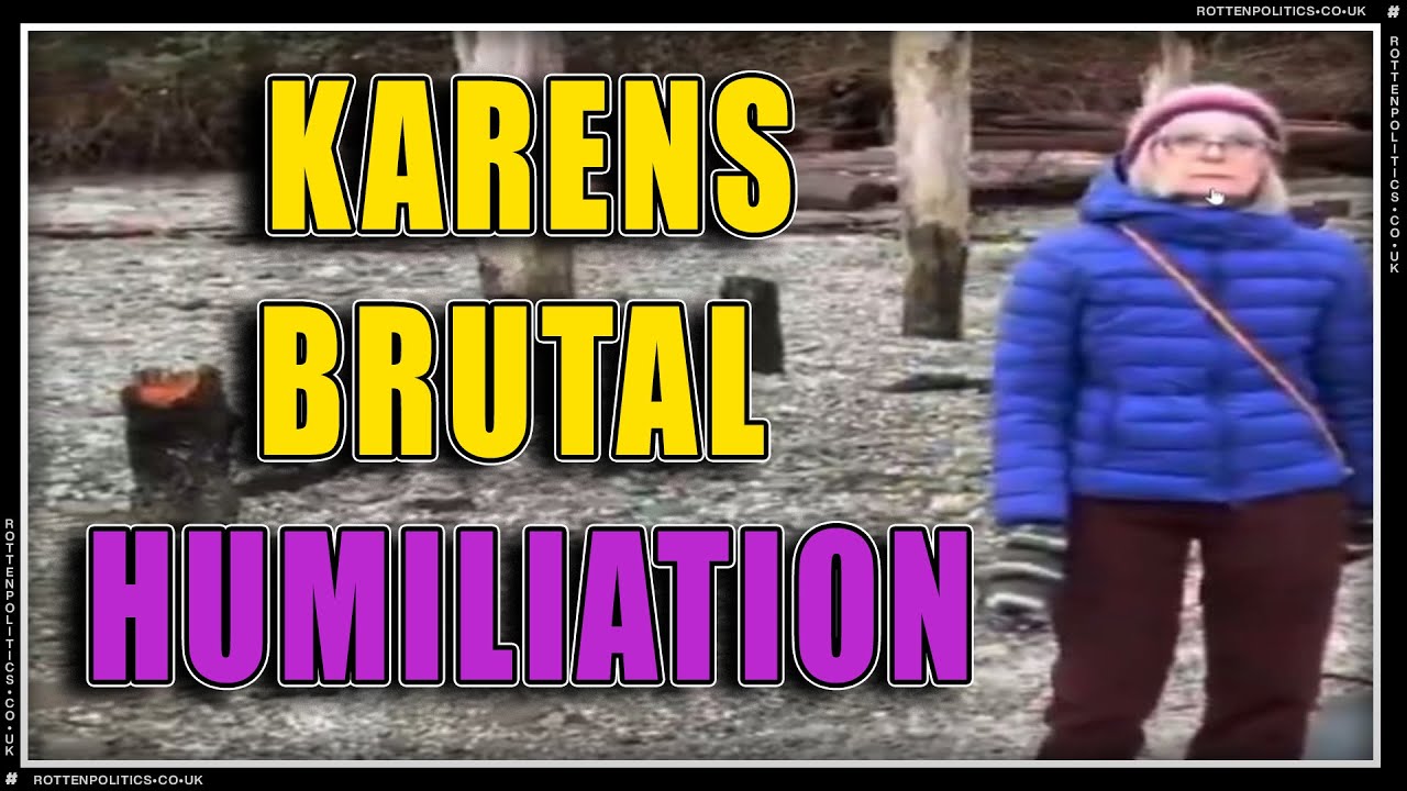 Сумасшедшая Карен устраивает засаду на мужчин и получает урок.