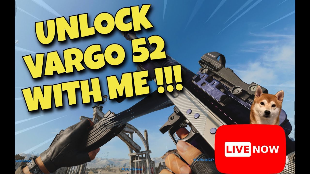Unlocking The Vargo 52!!! Cold War/Rebirth Island