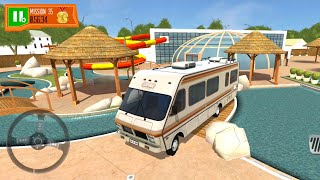 Camper Van Beach Resort - #4 Classic Camper Unlocked | Van Parking Games - Best Android IOS Gameplay screenshot 5