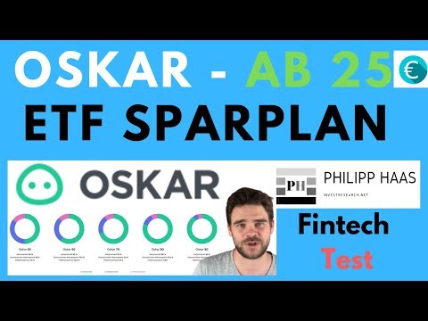 Oskar - Online Vermögensverwaltung mit ETF ab 25 Euro und Sparen für Kinder- Test und Erfahrung