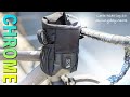 60. ハンドルバーバッグどう？CHROME　DOUBLETRACK FEED BAG [クローム][CHROME]