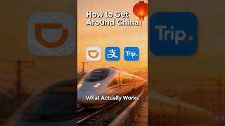 How to Travel Around China in 2026: Didi, Metro & Rail Guide! 🚄
