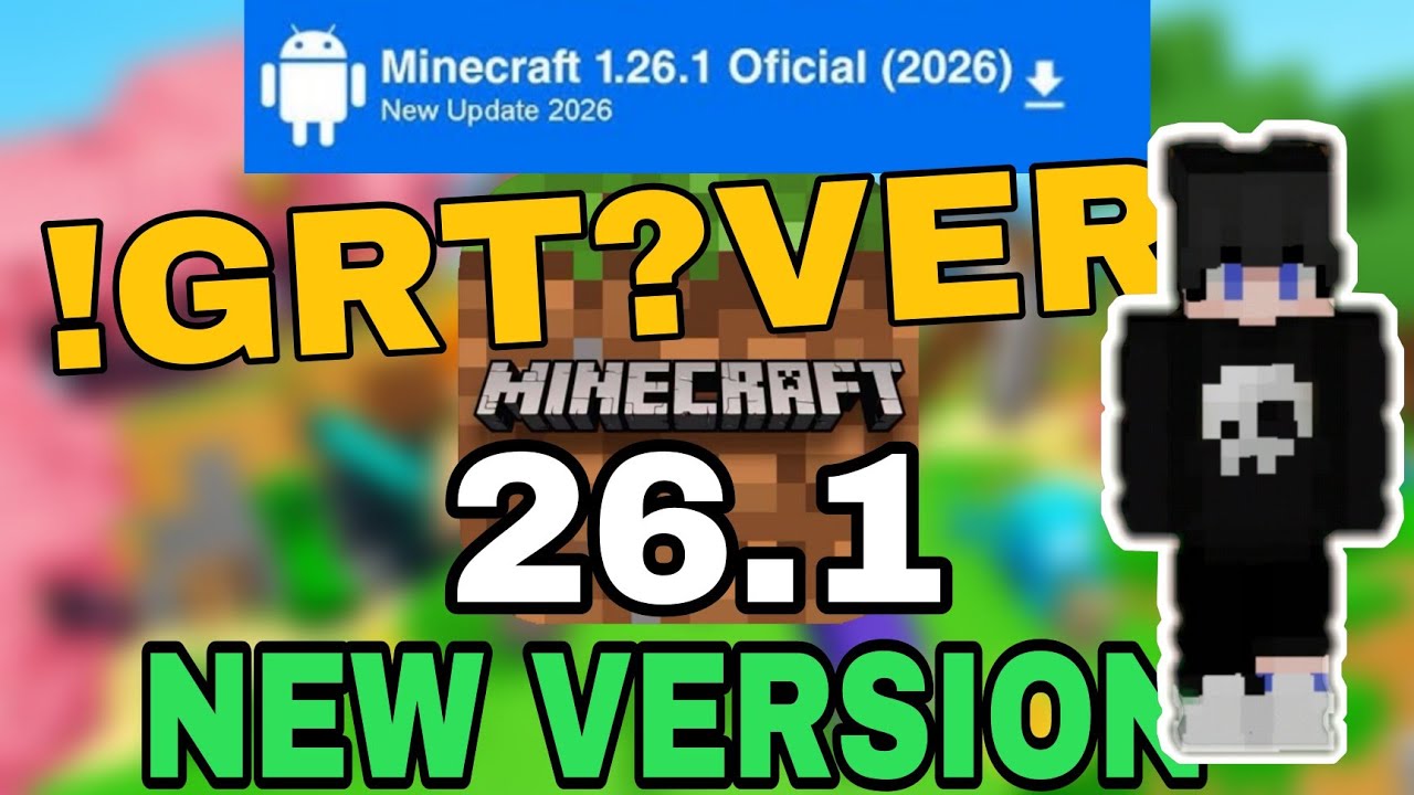 🛑✅ Скачать MINECRAFT 26.1 для Android. Последняя версия Minecraft Bedrock. Обзор.