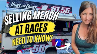 Selling Merch At The Dirt Track: You Can't Just Show Up!