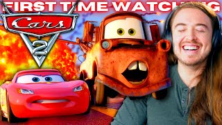 **ABSOLUTE INSANITY!!** Cars 2 (2011) Reaction\/ Commentary: FIRST TIME WATCHING