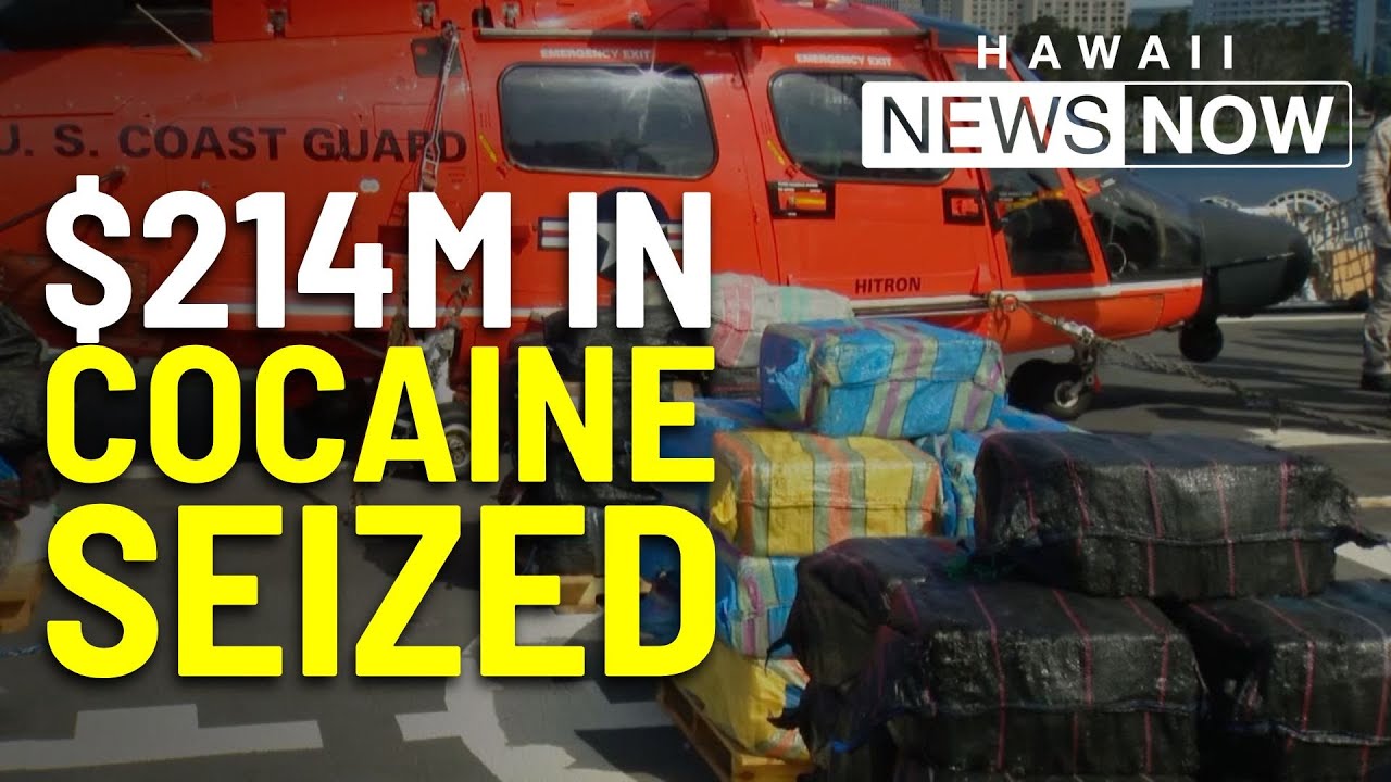 Coast Guard confiscates $214M worth of cocaine in drug smuggling busts ...