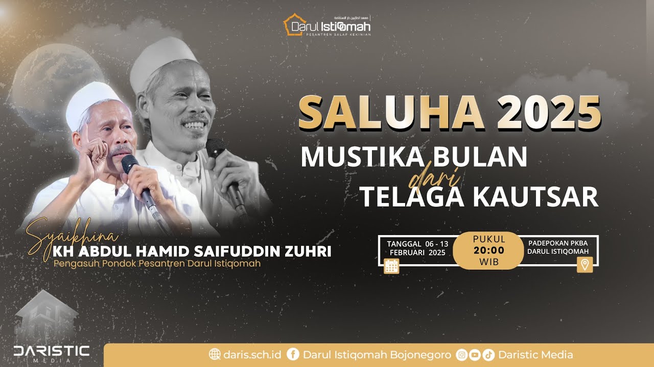🔴 LIVE SALUHA 2025 MALAM KE- 2 II PONPES DARUL ISTIQOMAH WORO