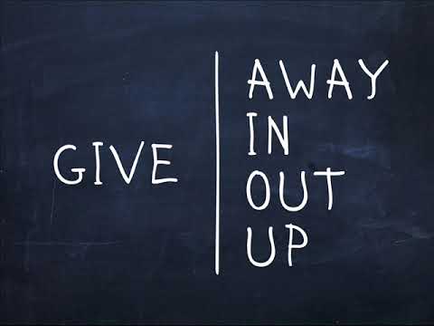 Фразовые глаголы Give away, Give in, Give up, Give out. "Простой Английский"