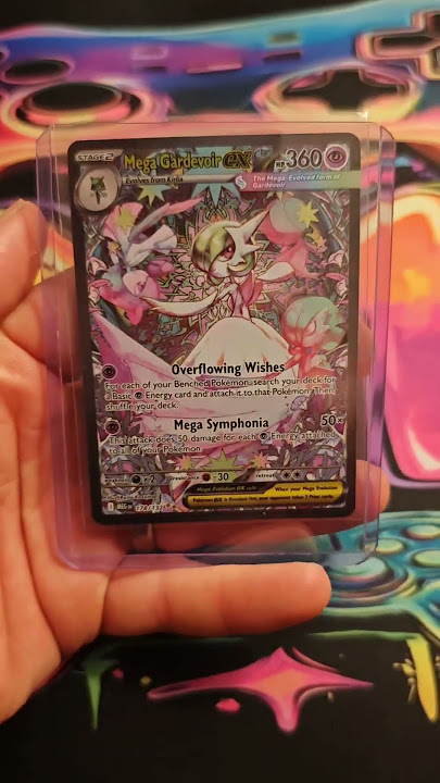 Mega Gardevoir ex #pokemon #megaeveloutions #tcgpokemon #pokemoncards