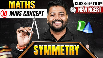 Learn Symmetry | Math For Class 6th to Class 8th | New NCERT