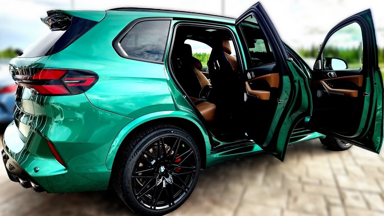 ⁣BMW X5 M COMPETITION 2024 | Isle of Man Green | First Look