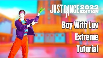 Boy with Luv Extreme - BTS (방탄소년단) Ft. Halsey - TUTORIAL - Just Dance 2023 Edition