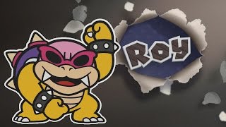 Paper Mario Color Splash: Roy Boss Fight (1080p 60fps)