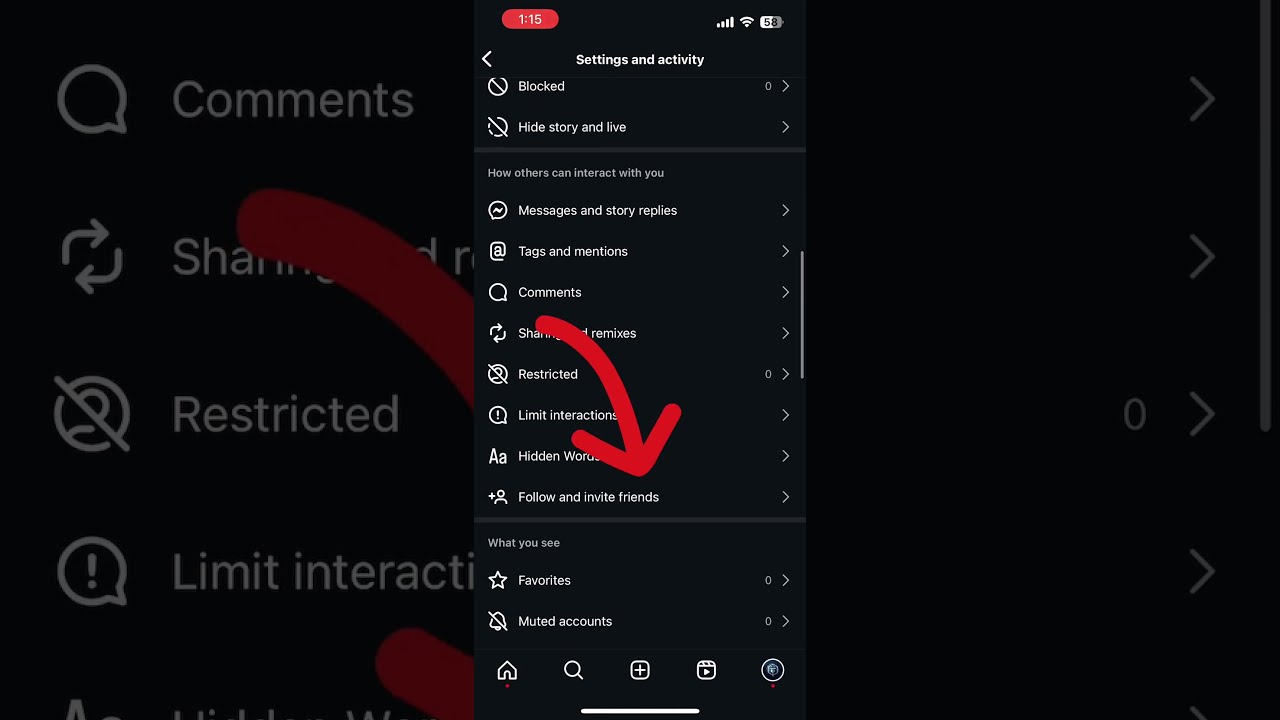 How to turn off Flag for review on Instagram