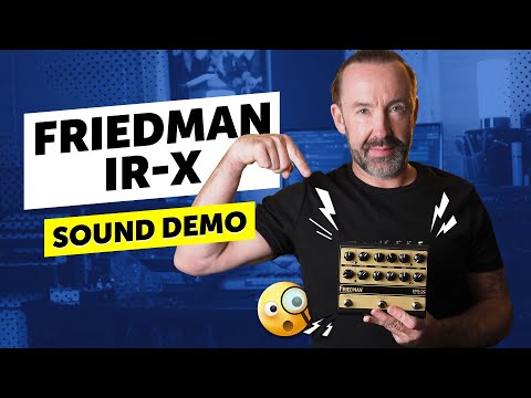Педаль преамп для електрогітари FRIEDMAN IR-X, видео 2