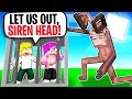 Can We Escape SIRENHEADS PRISON In MINECRAFT?! (LankyBox Minecraft Movie!)