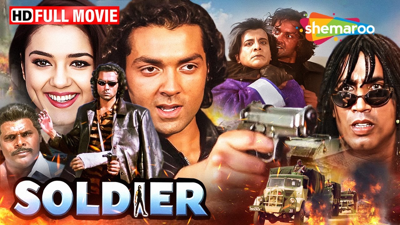 Bobby Deol & Preity Zinta's Epic Action Thriller Film - Soldier (Full Movie)