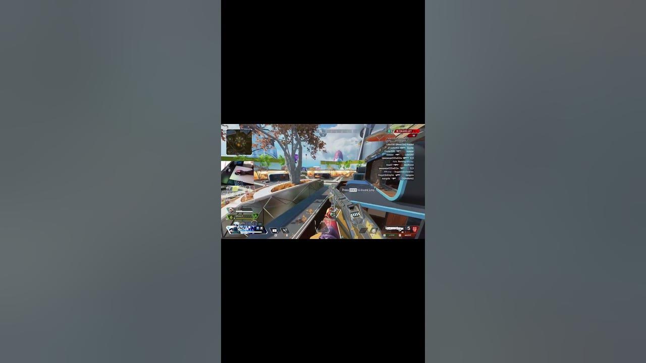 Jump Pad Tap Strafe! 🤓🦘 apexlegends apex shorts YouTube