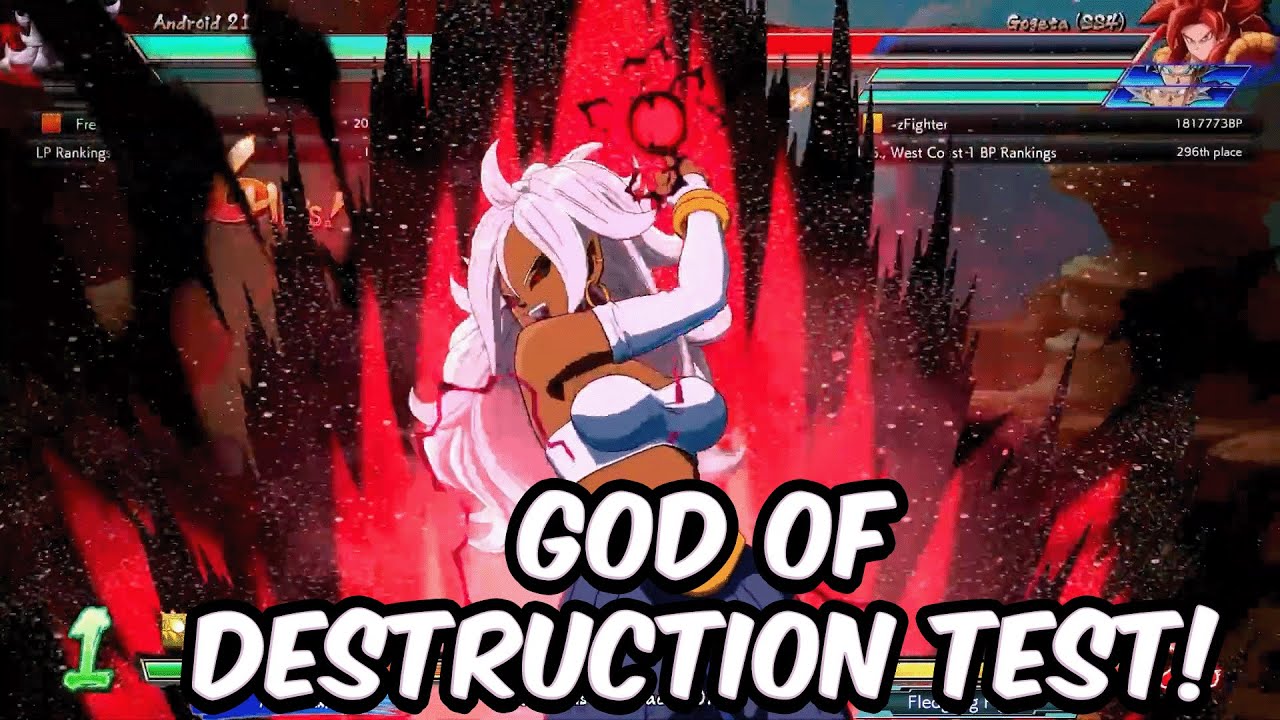 Испытание Бога Разрушения! | Рейтинговые матчи Dragon Ball FighterZ