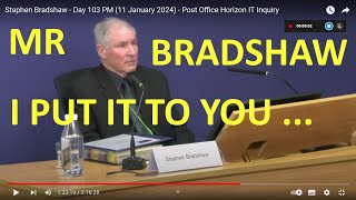 Stephen Bradshaw post office investigator   witness statement   my thoughts #postofficeinquiry Update