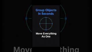 AutoCAD GROUP — Move Multiple Objects as One (Quick Tutorial)