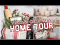 VINTAGE COTTAGE CHRISTMAS HOME TOUR 2021 // Cozy Cottage Farmhouse Home Decor