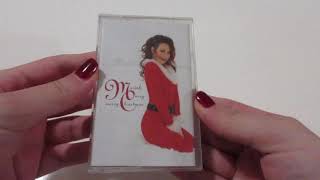 Unboxing: Mariah Carey - Merry Christmas Cassette Tape Album (1994)