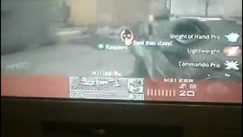 Quick scope no scope (highrise Mw2)