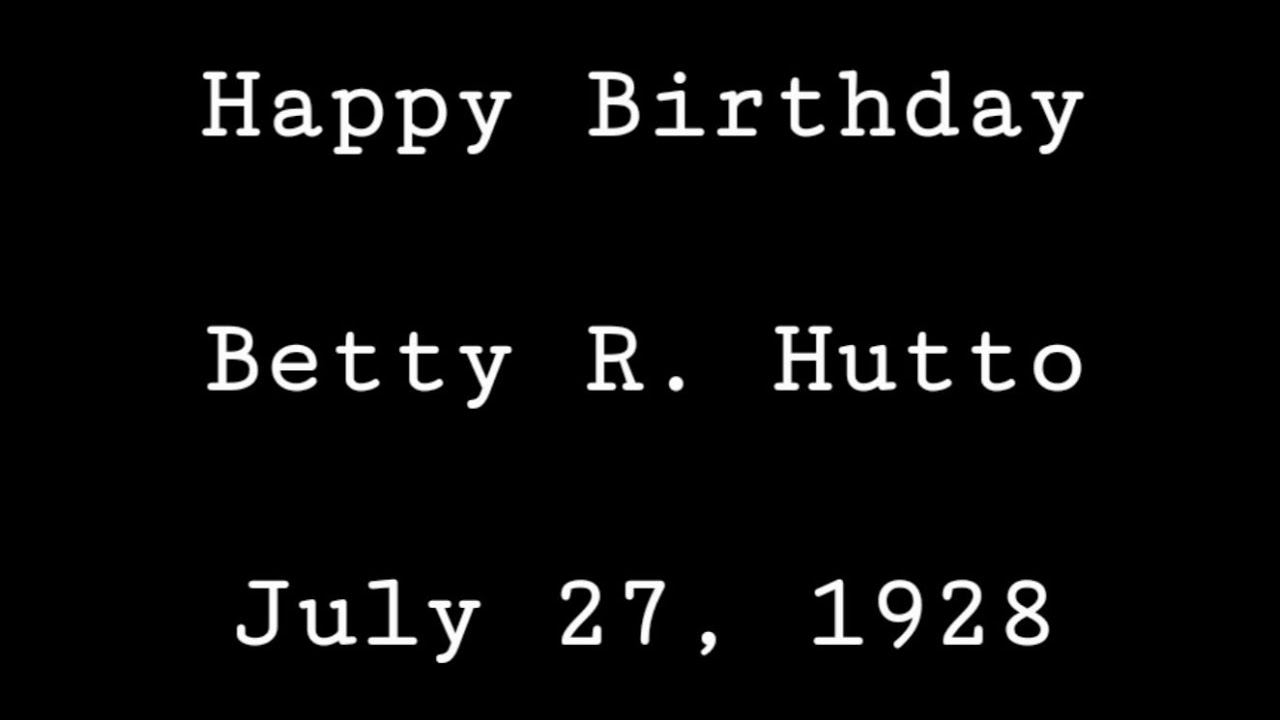 Betty Hutto's 97th birthday breakfast at the Barrel