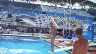 307c 1m - Andreas Billi trying at World Diving Championships Roma '09