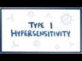 Type I hypersensitivity (IgE-mediated hypersensitivity) - causes, symptoms, pathology