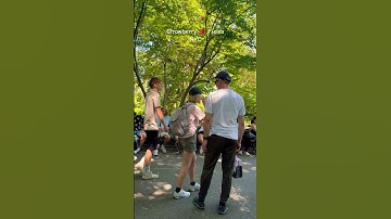 Thumbnail of “Twist and Shout “ 💙 Paulina & Star, sharing their songs with people visiting Strawberry 🍓 Fields