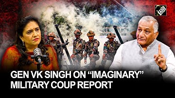 “Somebody imagined in journalistic world…” Gen VK Singh denounces military coup report in 2012