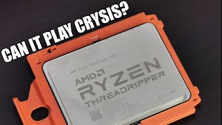 CPU Crysis with 64 core AMD 3990X?! Gameplay and Benchmarks