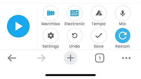 Bass drop In chrome music lab different instruments link in description!