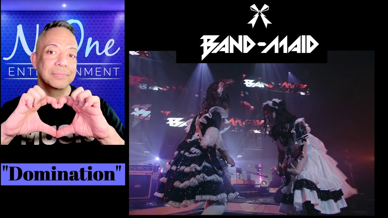 Music Video Reaction to BAND MAID Domination Official Live Video- Does this band EVER do wrong???