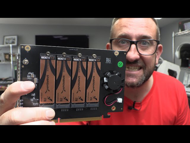 Sabrent Quad Drive NVMe RAID Card Review - OC3D