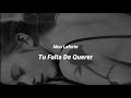 Mon Laferte - Tu Falta De Querer (Letra)