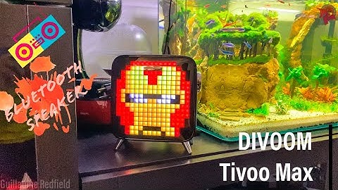 Bluetooth Speaker (Unboxing and Test) - Divoom Tivoo-Max Pixel Art