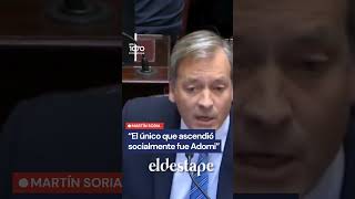 Martín Soria DEJÓ PEDALEANDO A ADORNI: "Es el único argentino que salió de la pobreza con Milei"